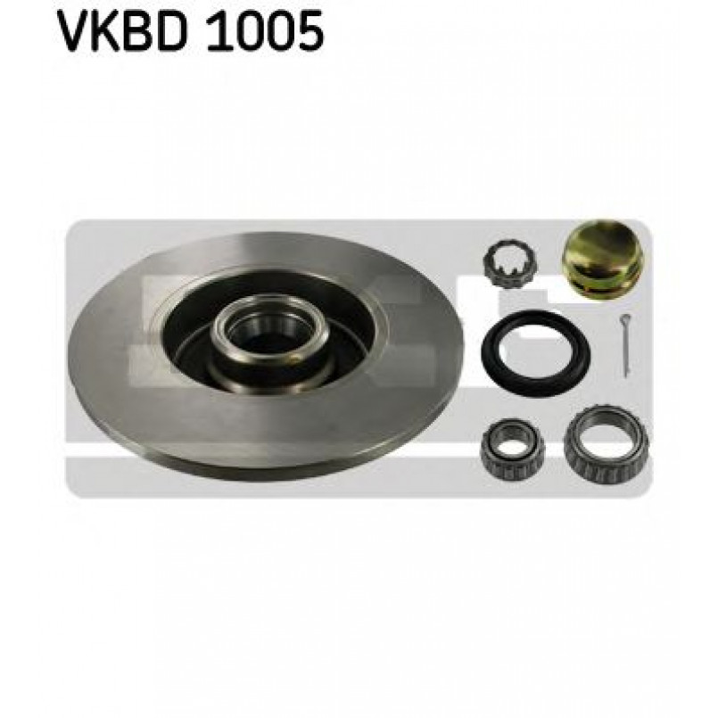 VKBD 1005 SKF Пiдшипник ступицi колеса та гальмівний диск